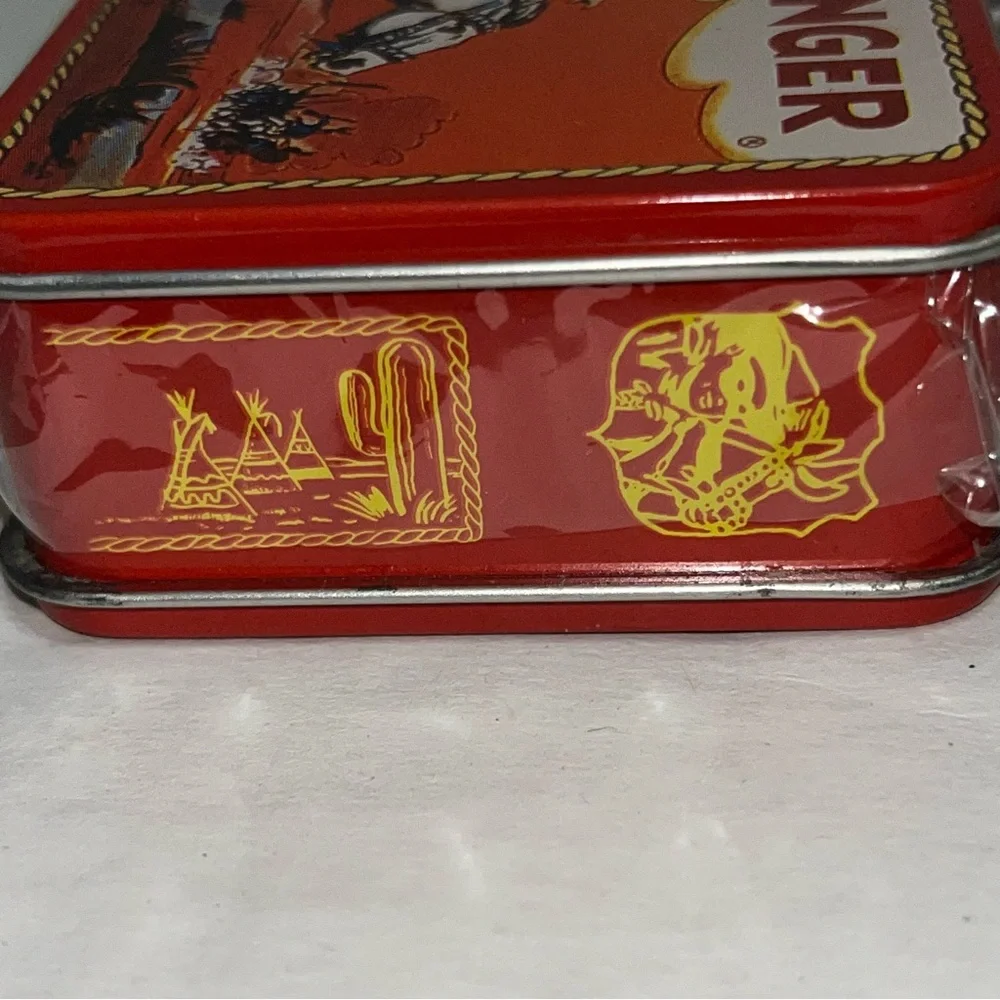 1997 Hallmark Keepsake Ornament The Longer Ranger Pressed Tin Lunch Box Ornament
